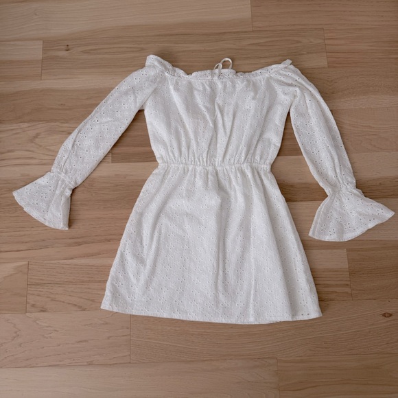 Revolve Superdown Valeria Flare Dress in White Size Small - Picture 9 of 10